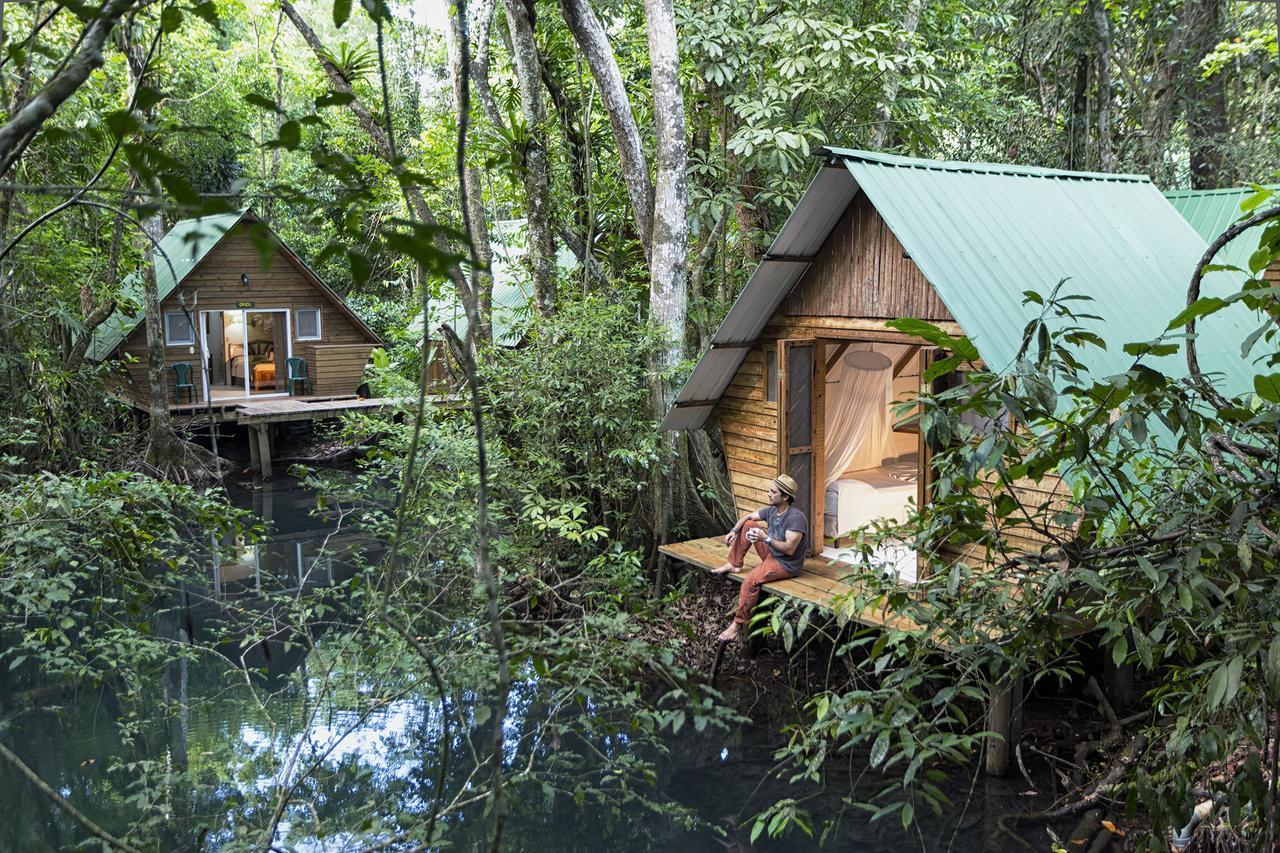 Hotel Hacienda Tijax Jungle Logde リオ・ドゥルセ エクステリア 写真