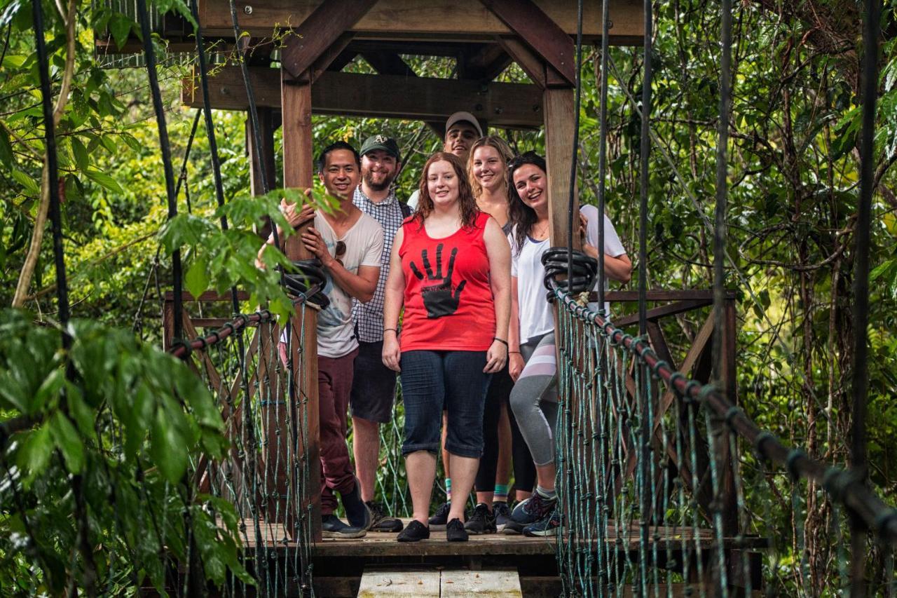 Hotel Hacienda Tijax Jungle Logde リオ・ドゥルセ エクステリア 写真